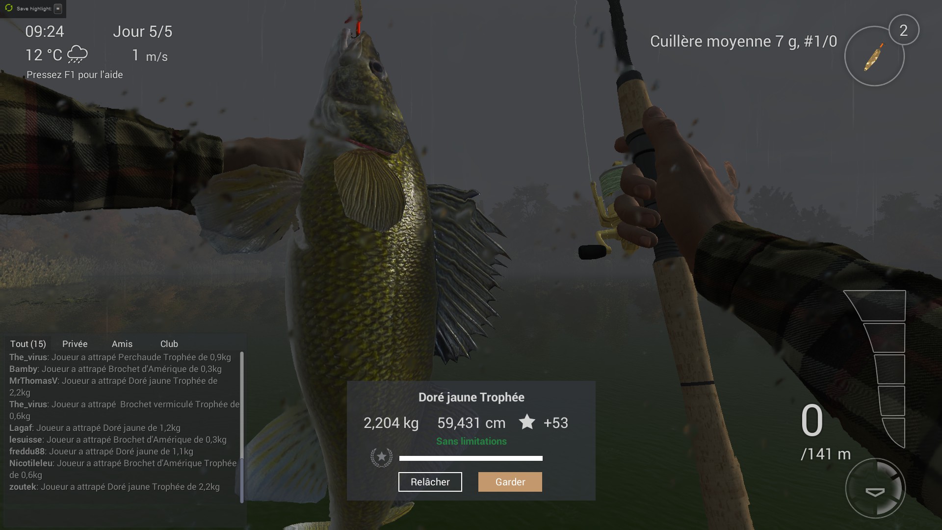 Tuto : doré jaune et grand brochet . for Fishing Planet