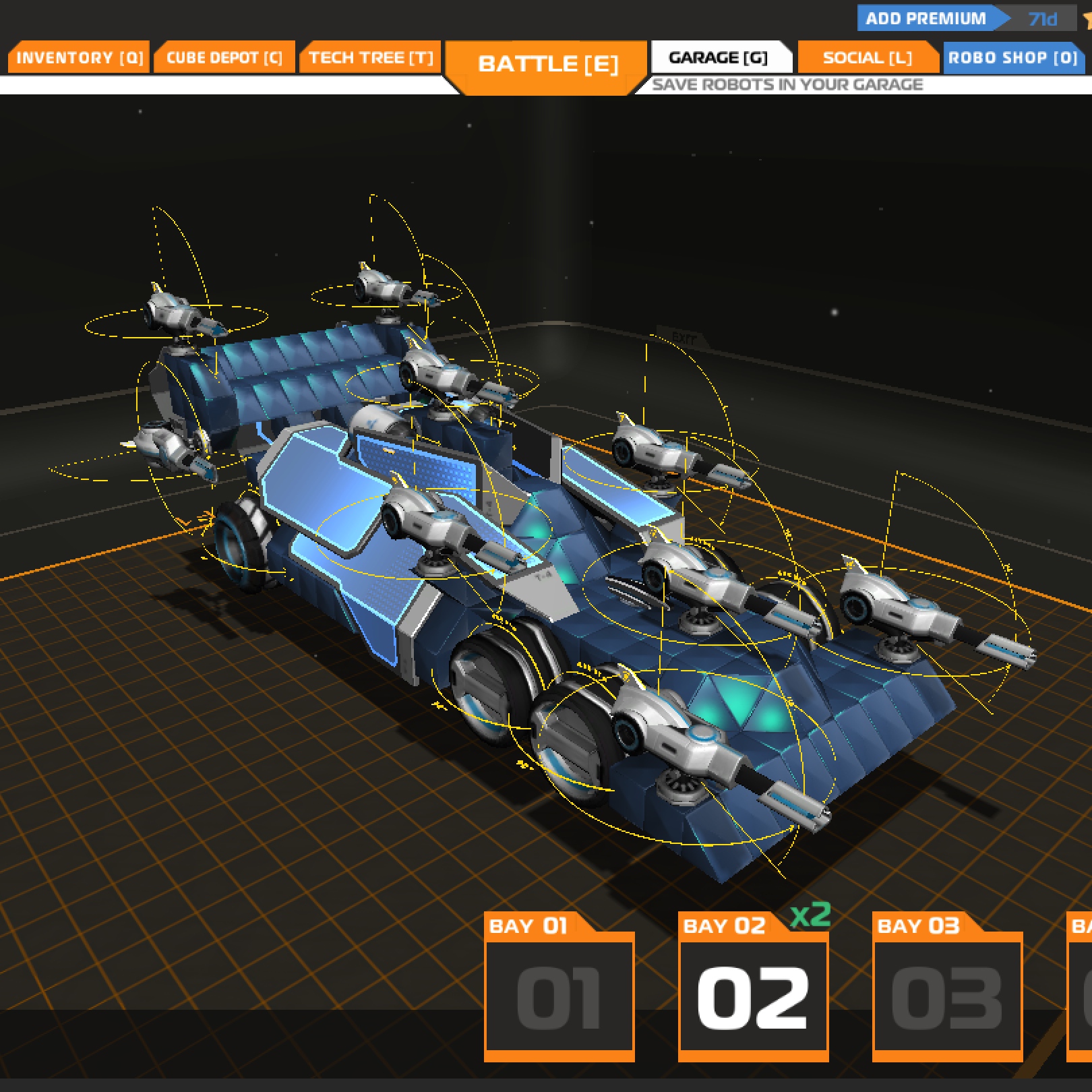 Tyrrell F1 Car for Robocraft