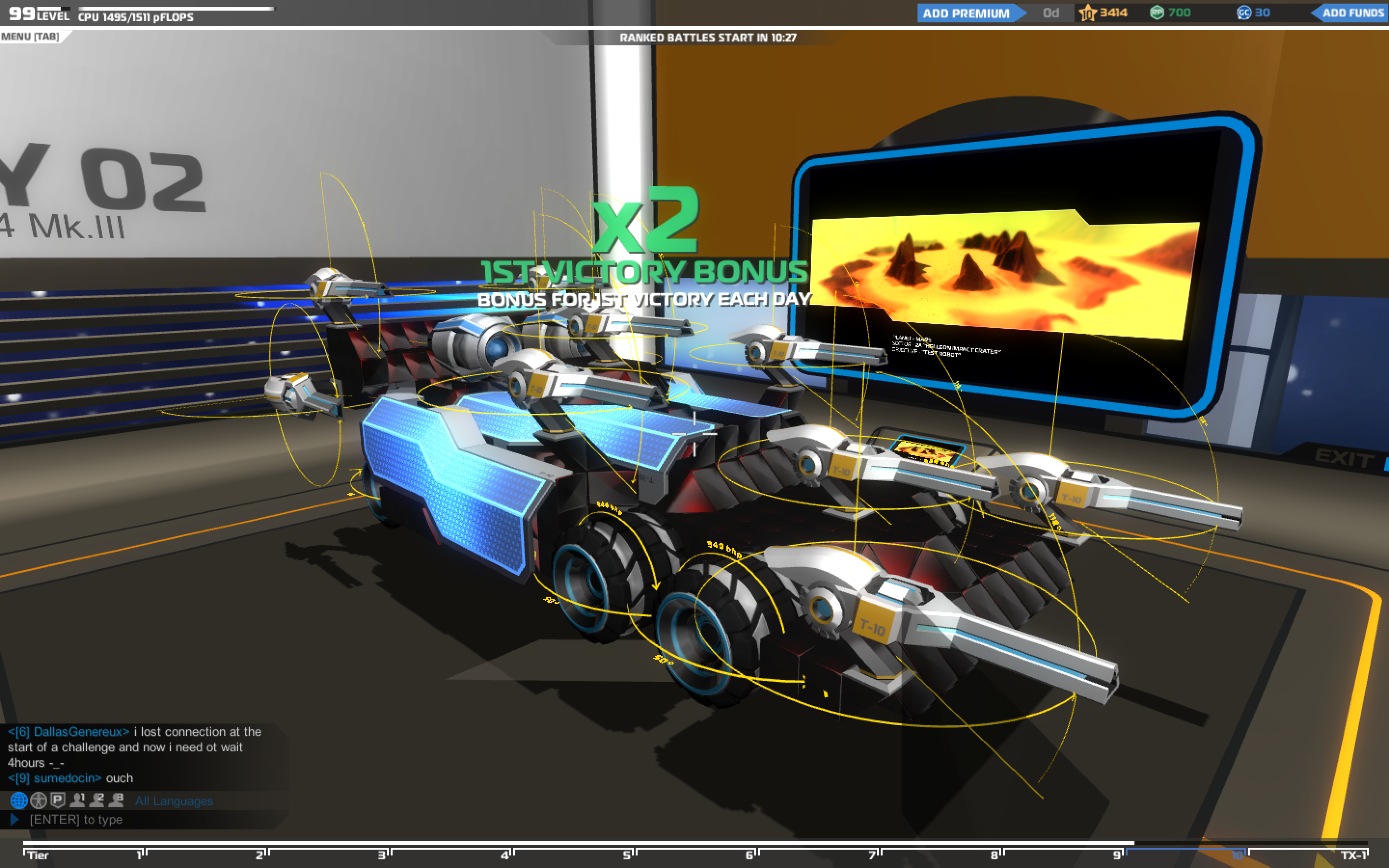 Tyrrell P34 MK.III (SMG Cruiser) for Robocraft