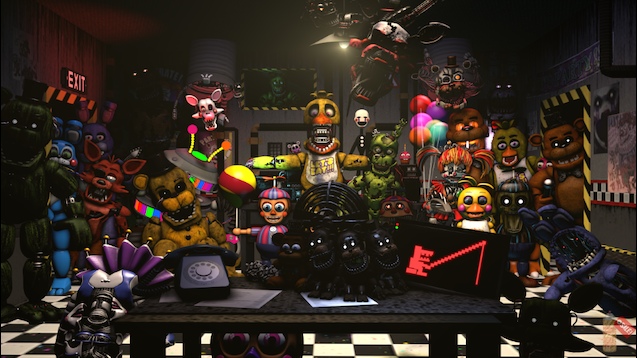 Ultimate Custom Night Gizemler 2 [Rig Suyu] for Ultimate Custom Night