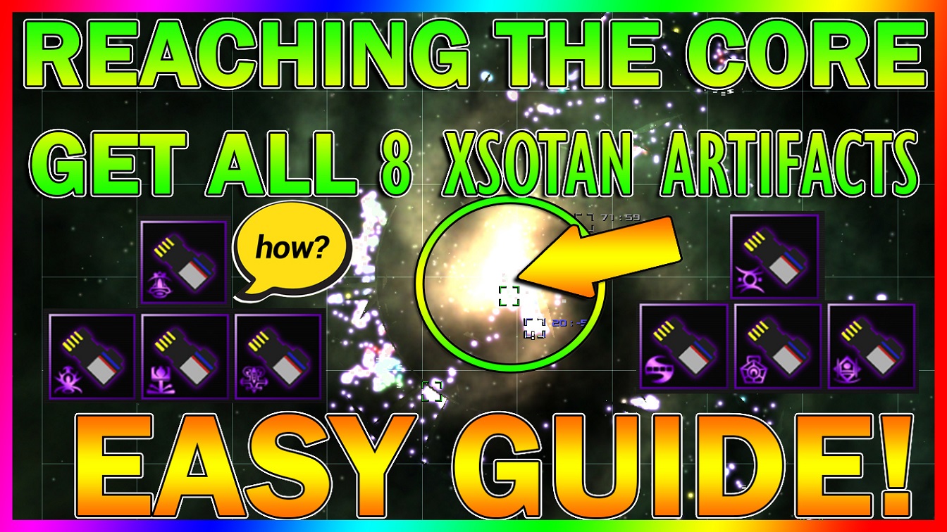 ULTIMATE GUIDE | HOW TO GET ALL 8 Xsotan Artifacts EASY! | AVORION | REACHING THE CORE FAST! for Avorion