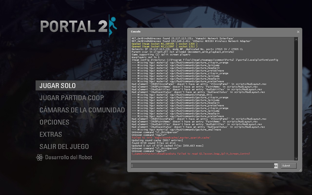 Useful Scripts / Scripts útiles for Portal 2