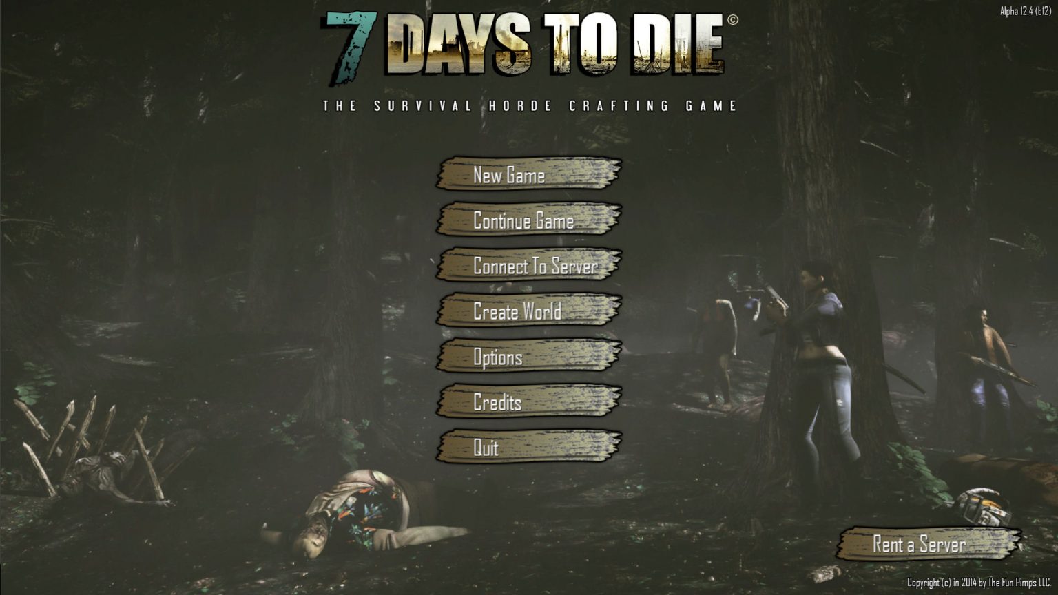 Как включить креатив меню в 7 Days. 7 Days to die Undead Legacy. 7 days to die dedicated server