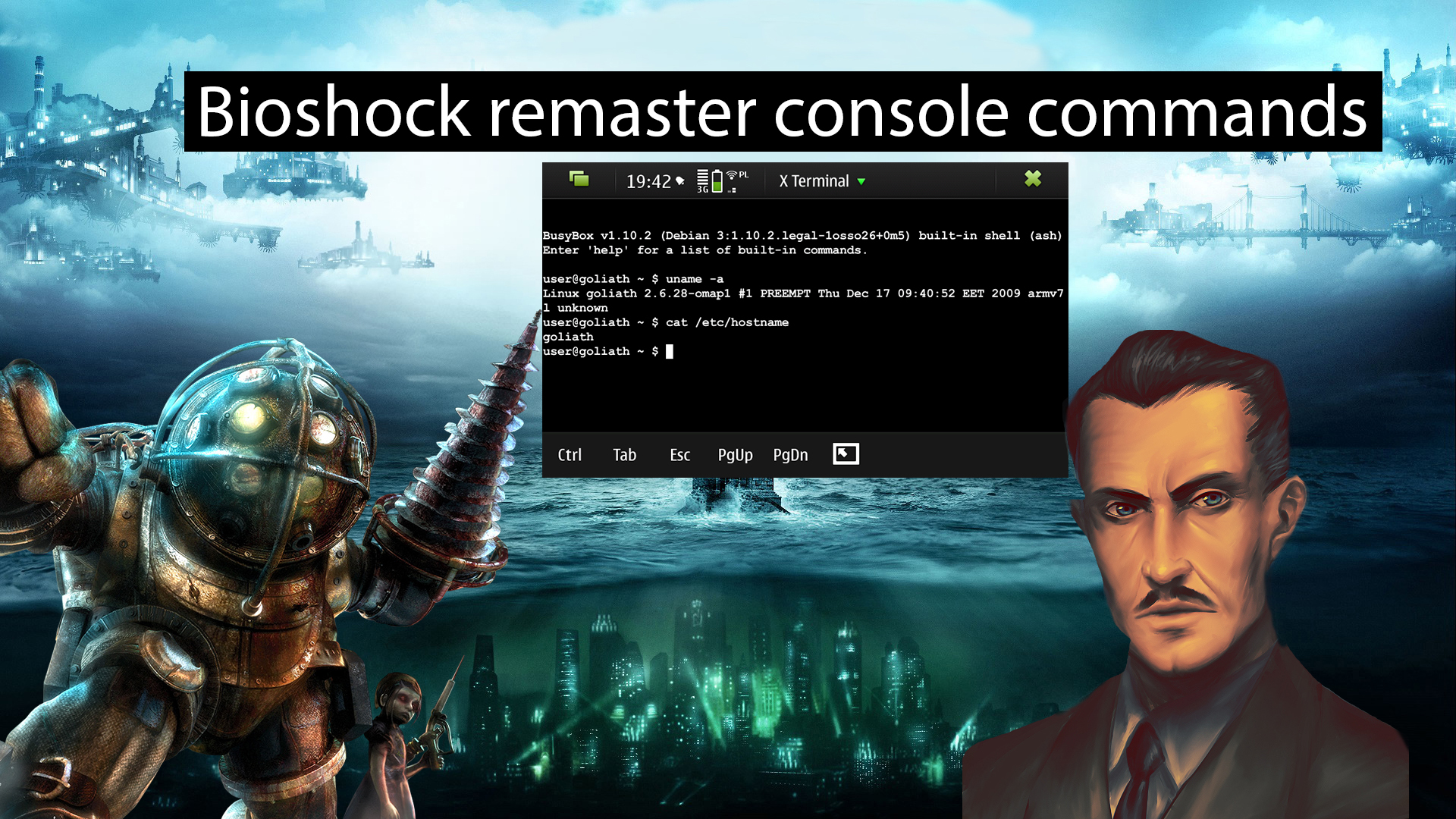 Using console commands in Bioshock Remastered for BioShock Remastered