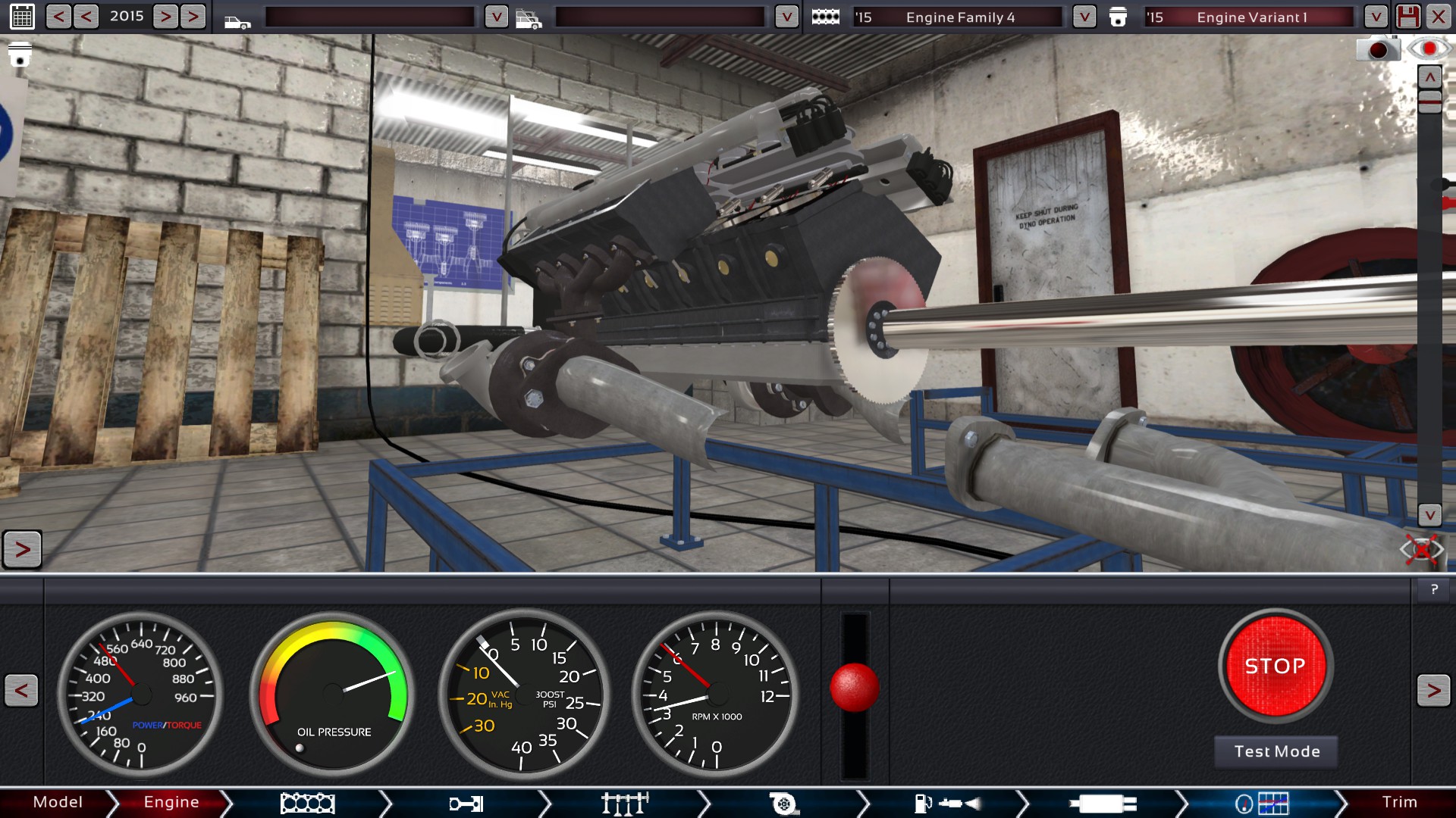 Using turbocharger on V12 for Automation - The Car Company Tycoon Game