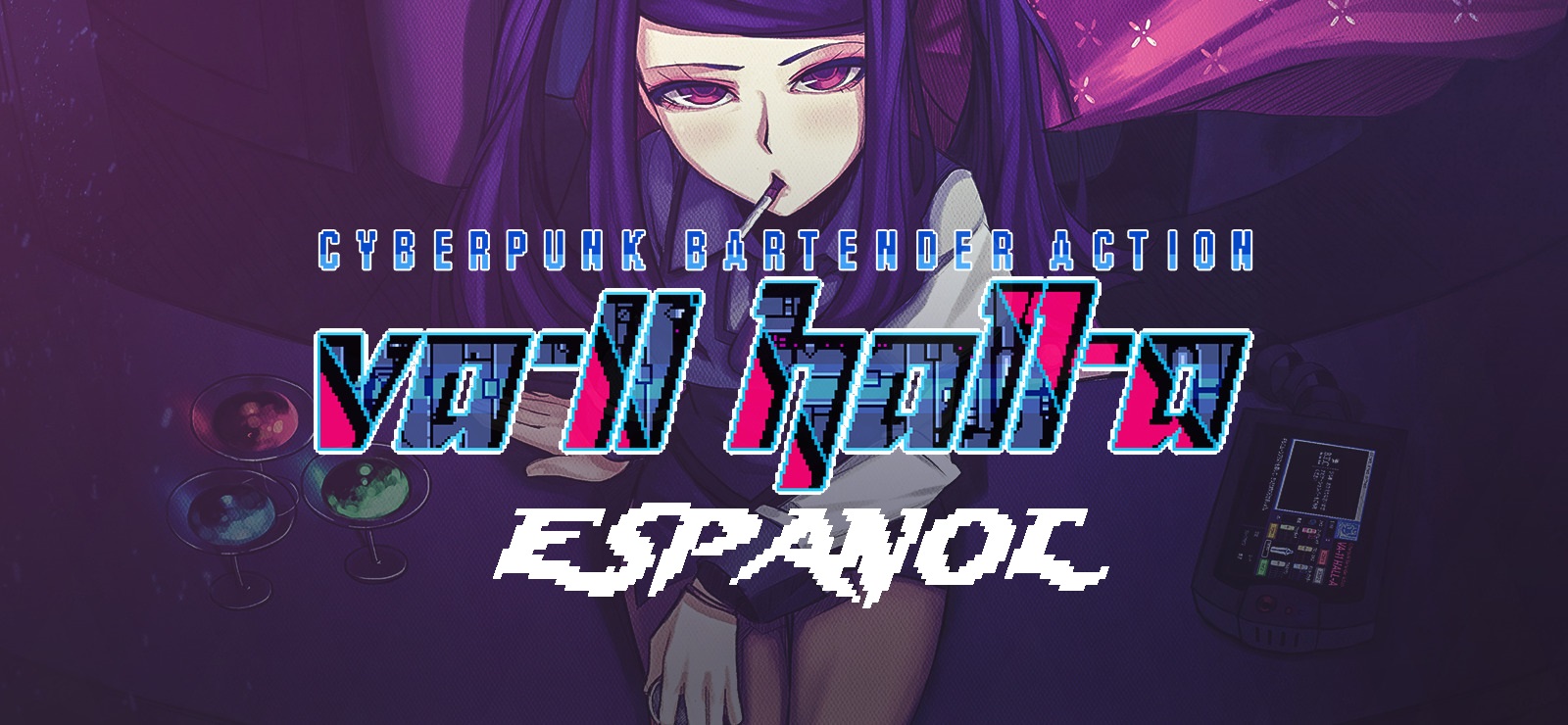 VA-11 Hall-A PARCHE ESPAÑOL for VA-11 Hall-A: Cyberpunk Bartender Action