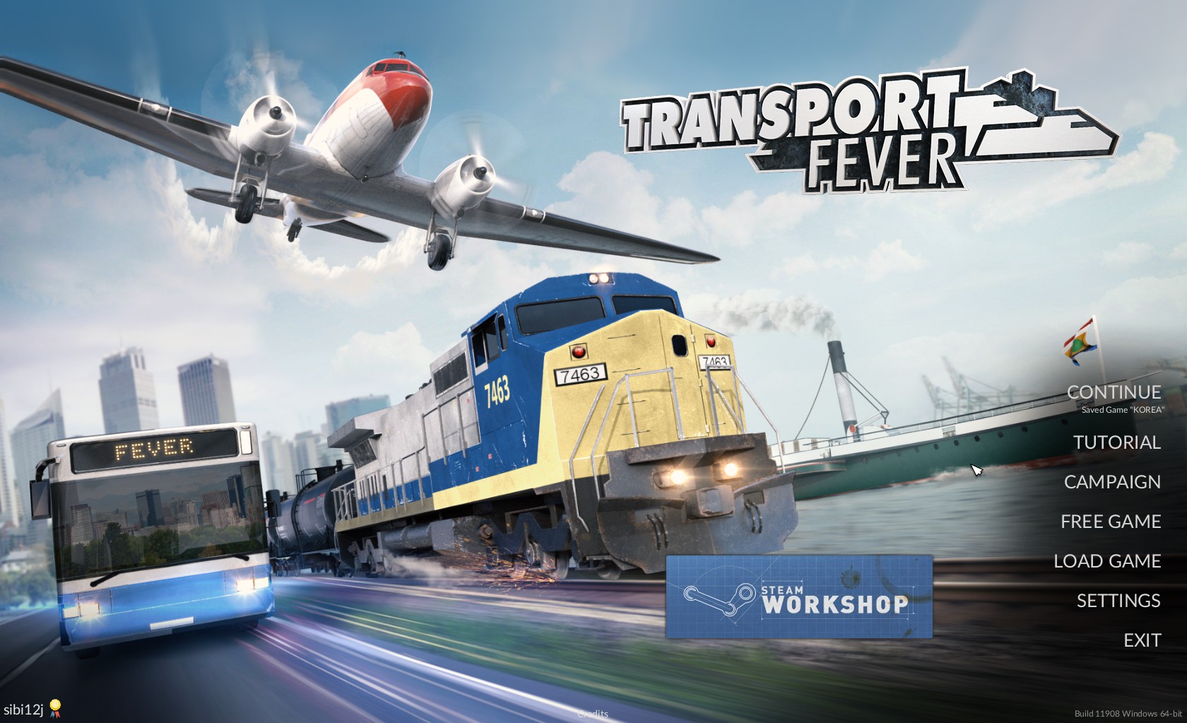 Vehicle imformation for America scenario 탈것 정보(미국맵) for Transport Fever