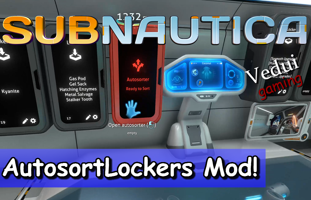 [Video Guide] AutosortLockers Mod! for Subnautica