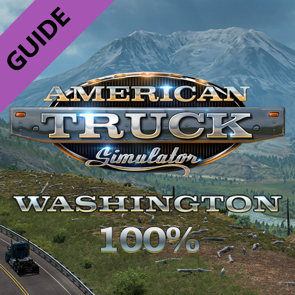 Washington 100% Errungenschaften-Guide [GER] for American Truck Simulator