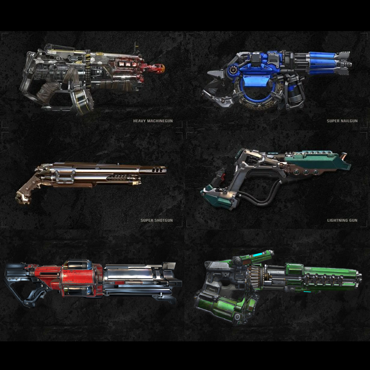 Weapon Introduction for Newcomers for Quake Champions