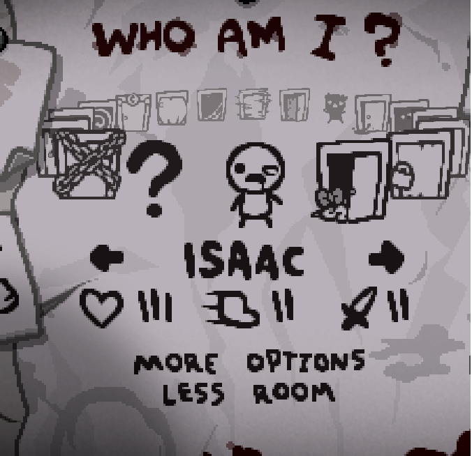 Wersje postaci z których wybito gównoo for The Binding of Isaac: Rebirth