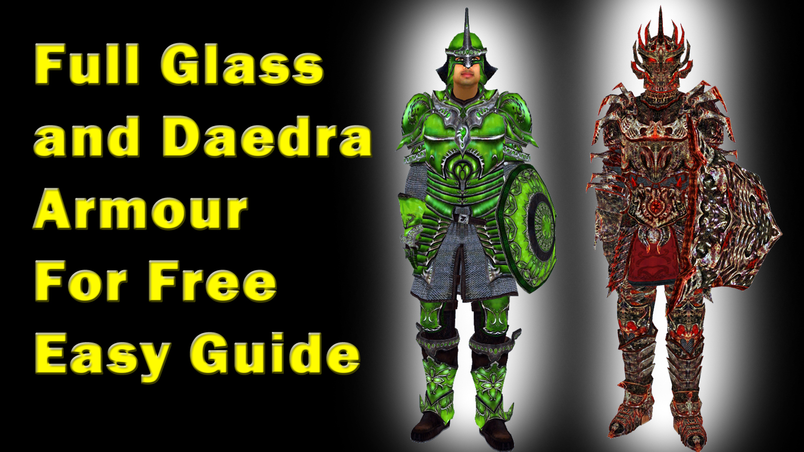 Where to find Guide – All Unique weapons armor, Glass, Daedra  and more! for The Elder Scrolls IV: Oblivion