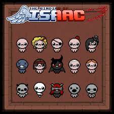 Wszystkie postacie. for The Binding of Isaac: Rebirth