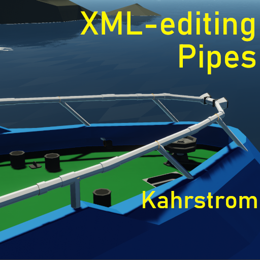 XML-Editing Pipes | Make custom railings, masts and much more! for Stormworks: Build and Rescue
