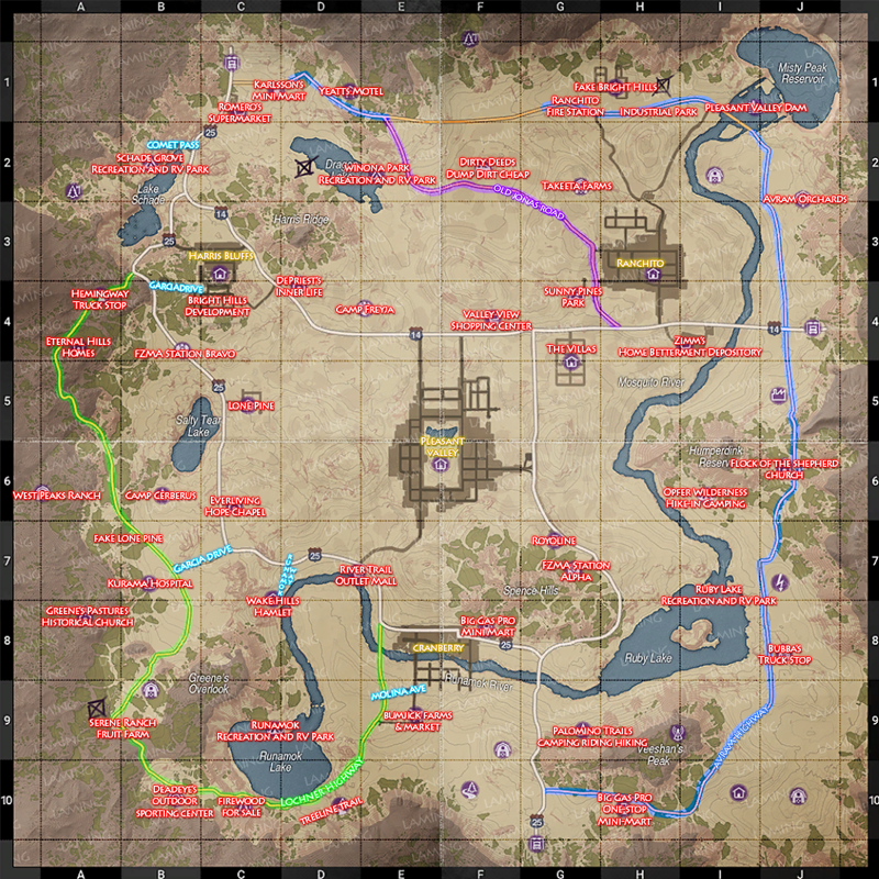 Z2 In-Depth Map Overview for Z1 Battle Royale